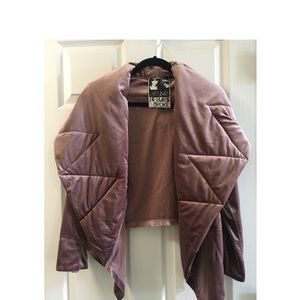 Young Fabulous & Broke Velour jacket XS